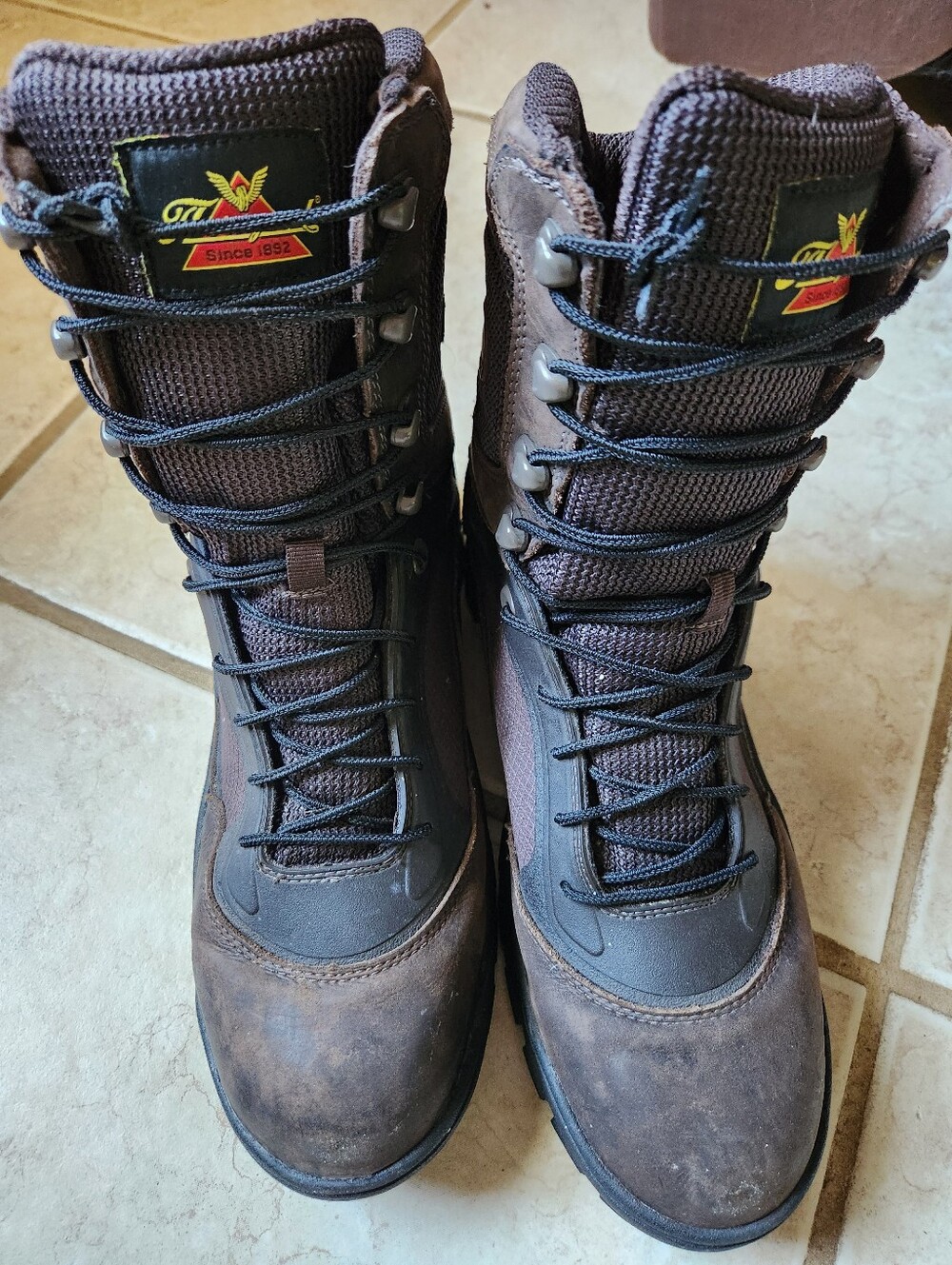 Thorogood Veracity GTX Gore-Tex Waterproof Leather Work Boots Mens 10M Brown